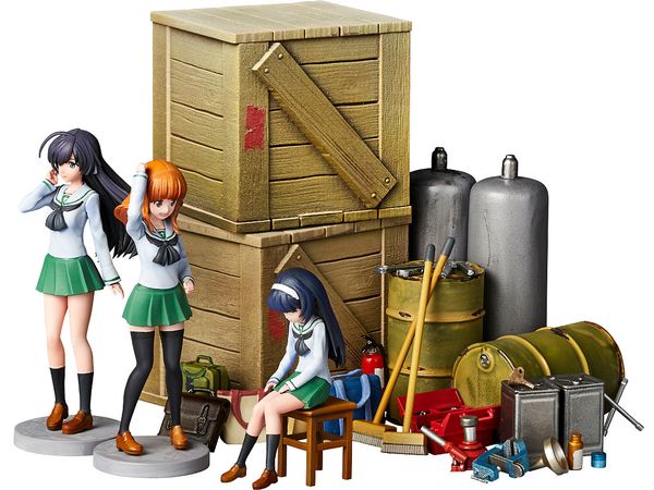 ARTPLA Girls & Panzer Final Chapter Garage Set [B]